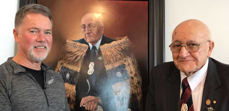 Ta Tipene O'Regan Unveiling