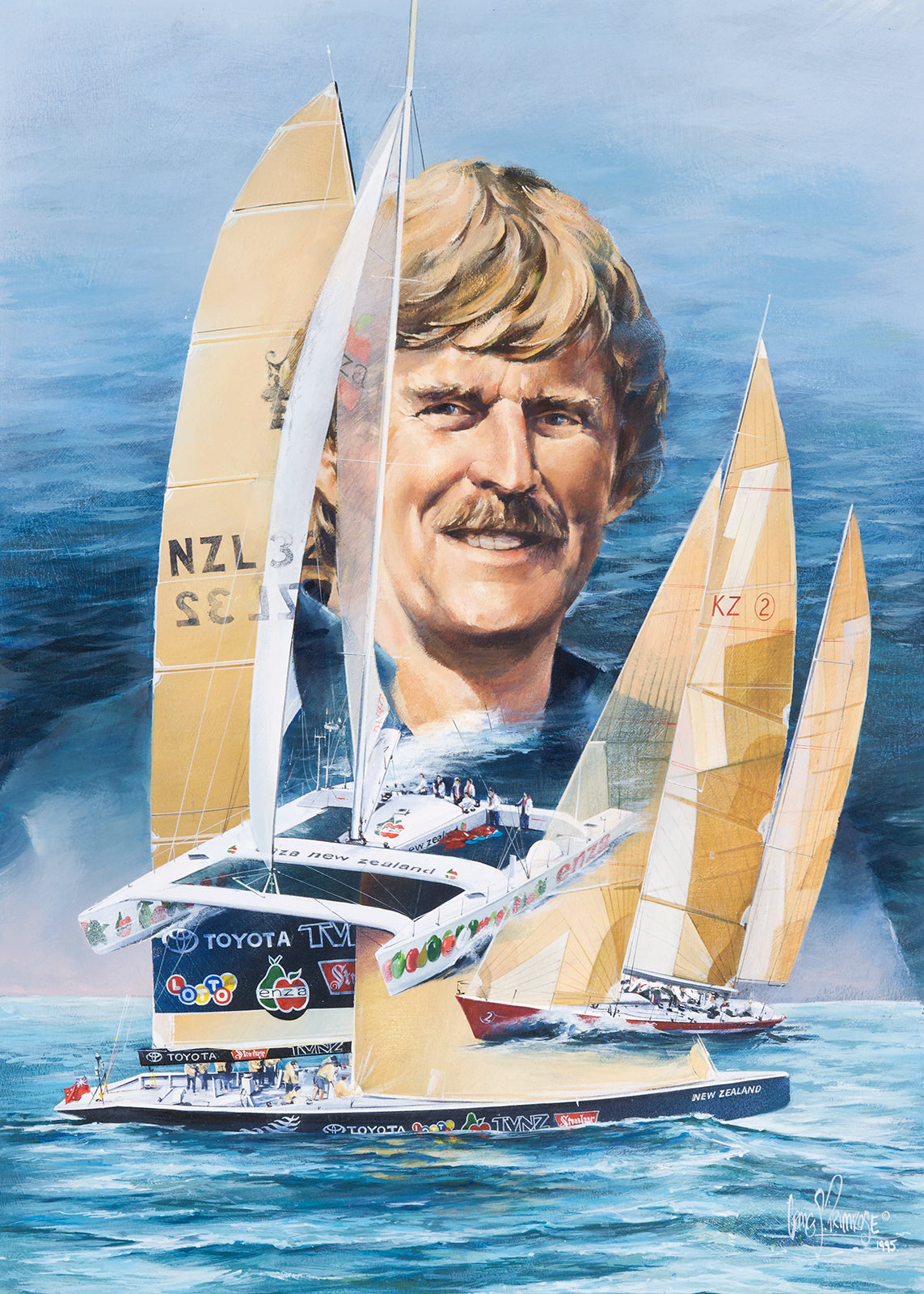 Americas Cup Painting 1