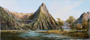 Flight of the Kea Mitre Peak - Prints